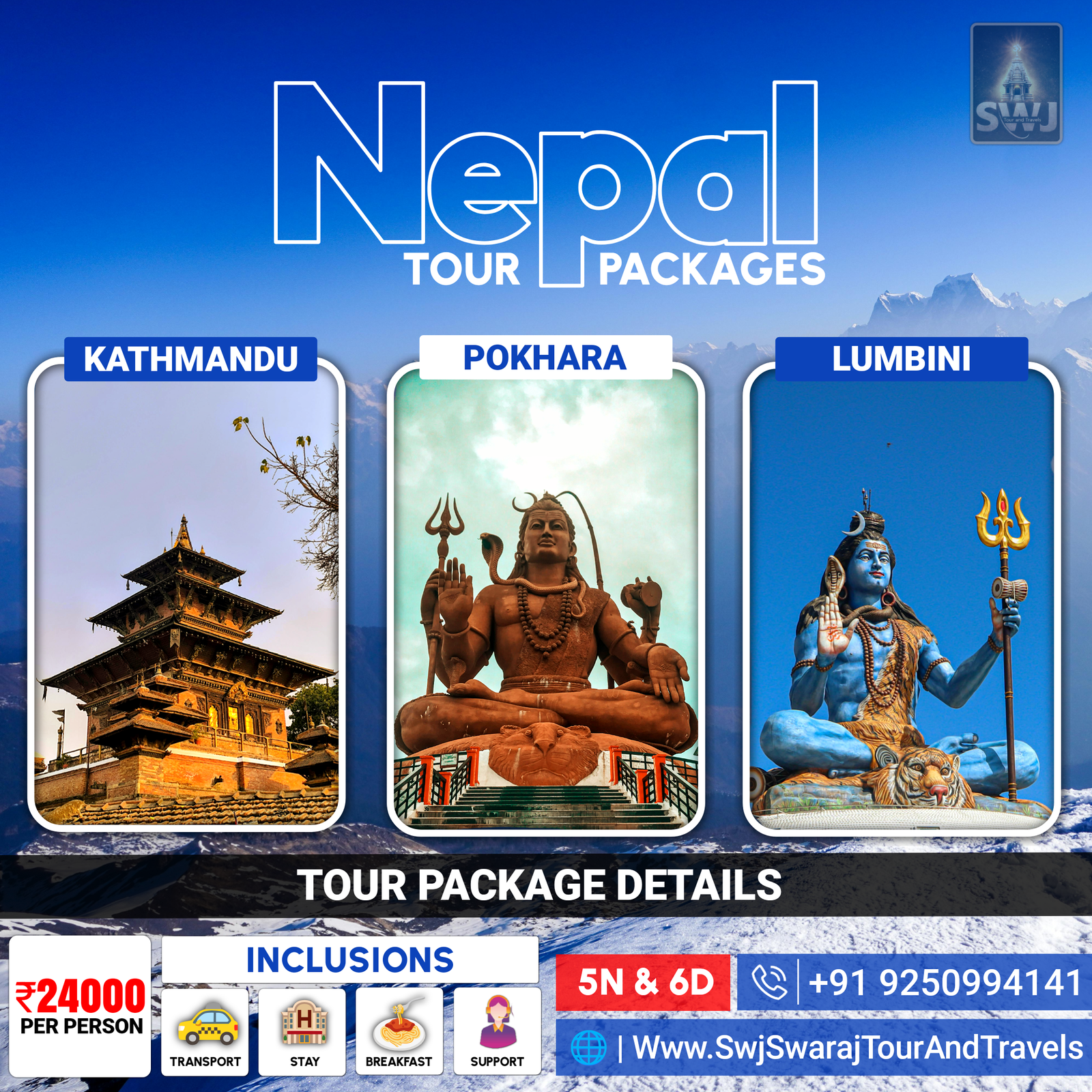 Nepal Darshan Tour Packages
